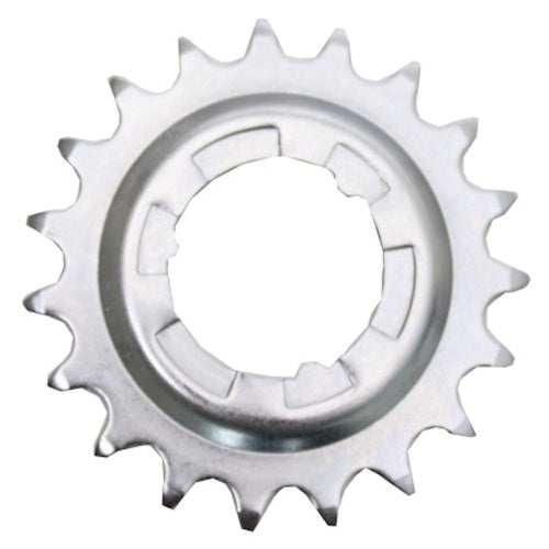 Shimano tandwiel 19t interne naaf - zilver