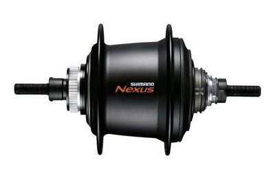 Shimano versnellingsnaaf nexus 7 sg-c3001 schijfrem - 36 gaats - zwart