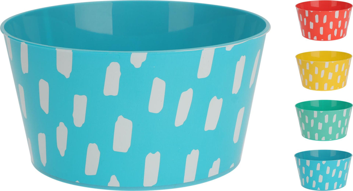 Excellent houseware schalenset 4-delig 750ml kunststof met print