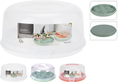 Excellent houseware taartplateau 2-in-1 kunststof