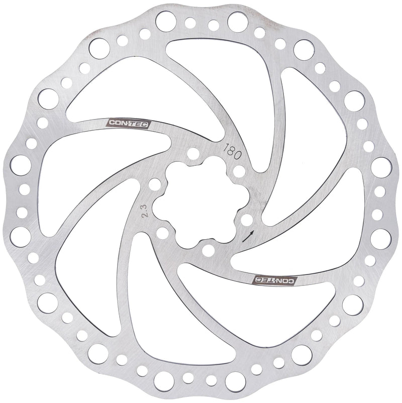 Contec remschijf cdr-et ct disc br. rotor cdr-et 180mm x 2,3mm 6-loch