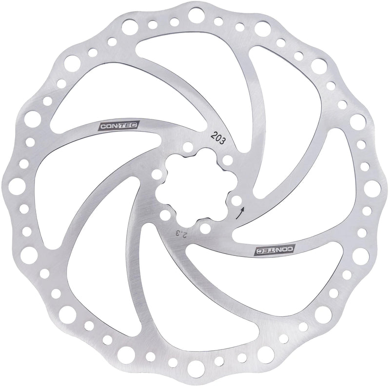 Contec remschijf cdr-et ct disc br. rotor cdr-et 203mm x 2,3mm 6-loch
