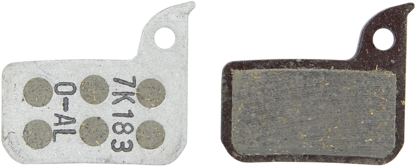 Sram schijfremblokken disc br.pad organic, alu plate,20 pairs