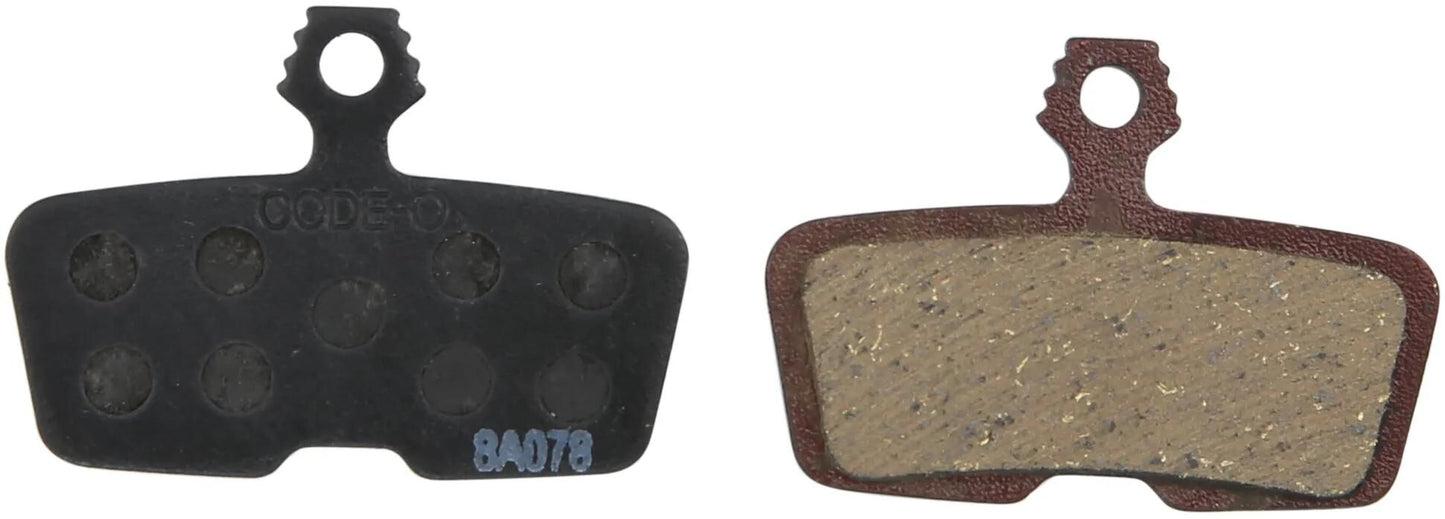 Sram schijfremblokken disc br.pad avid f.code organic,20 pairs