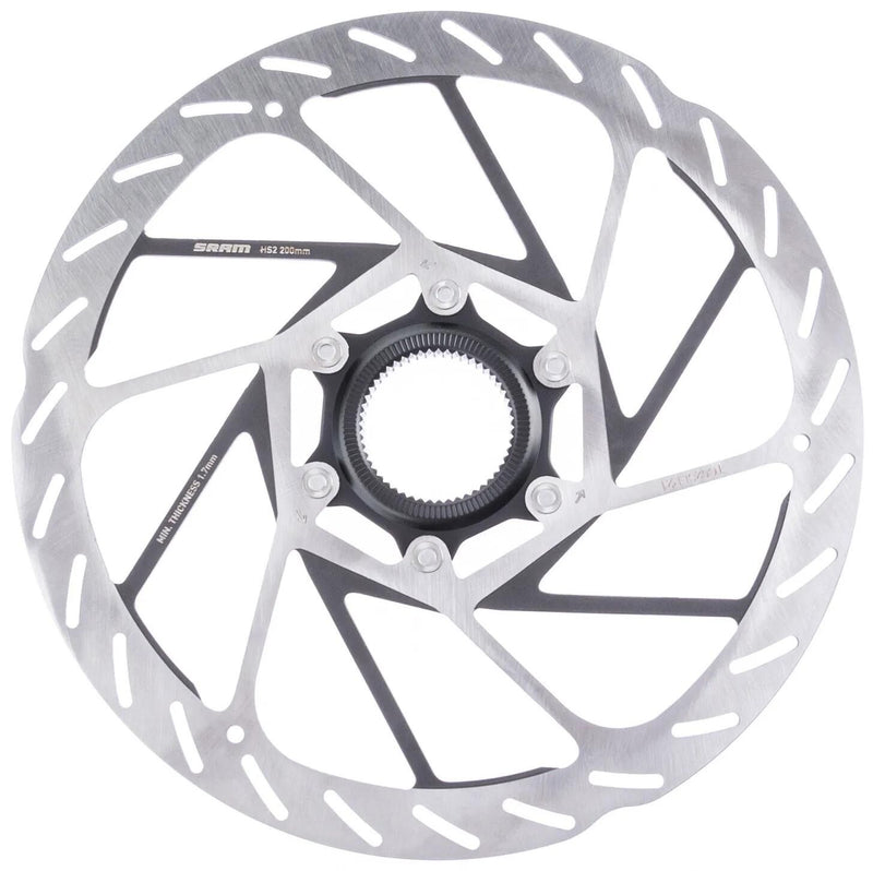 Sram remschijf hs2 brake rotors hs2 200 mm cl rounded