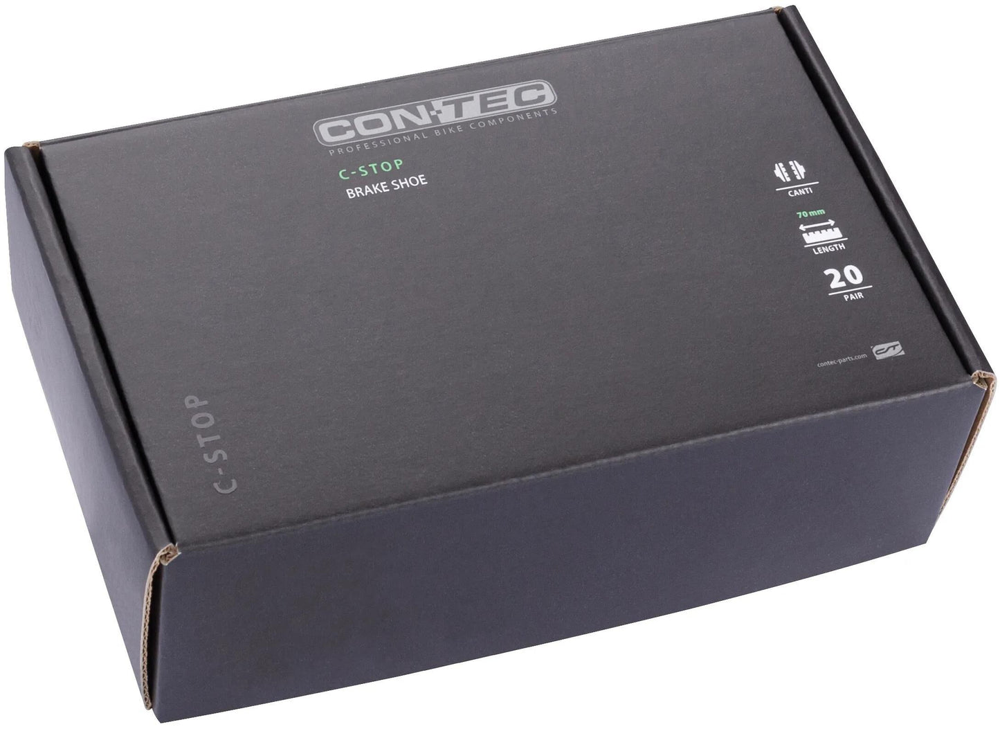 Contec remschoen c-stop ct brake shoe c-stop medium comp asym box 25pa