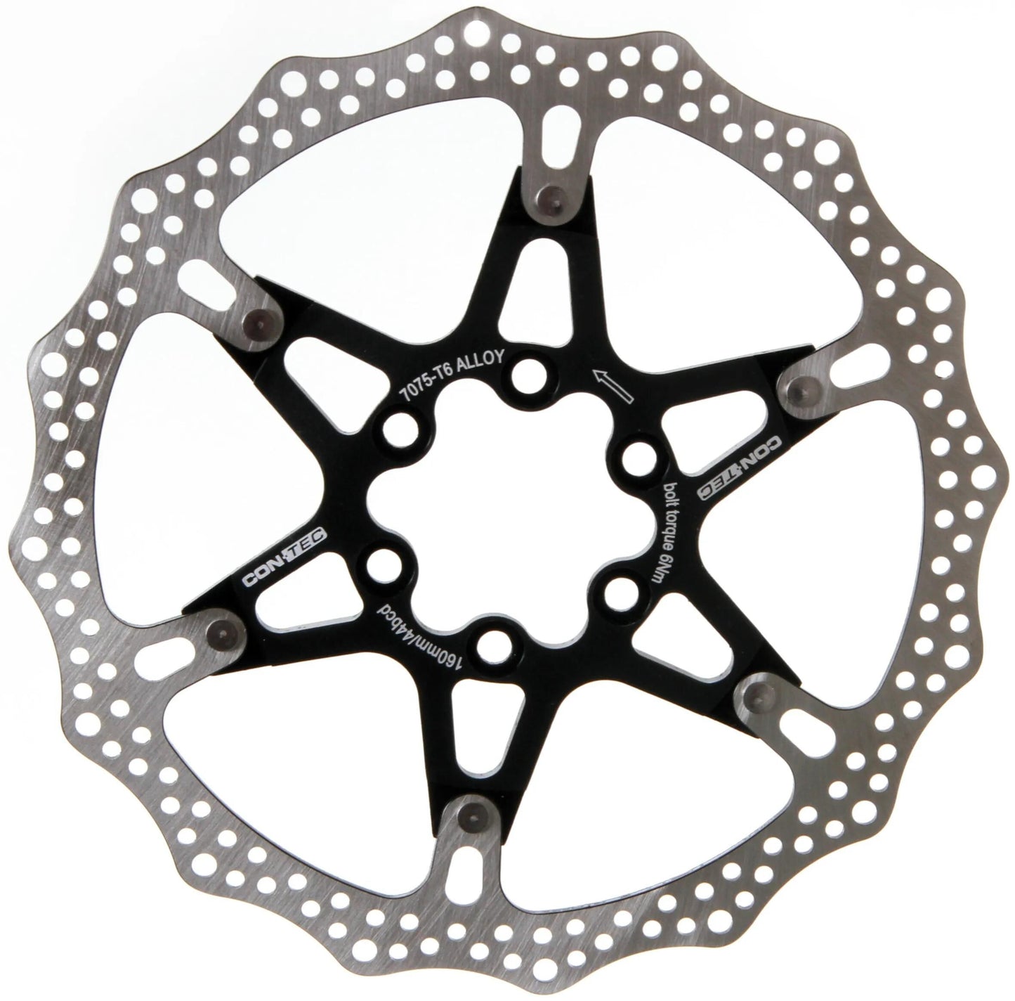 Contec remschijf cdr-hd 1 ct disc br. rotor cdr-hd1 160 mm 2-parts 6-hole
