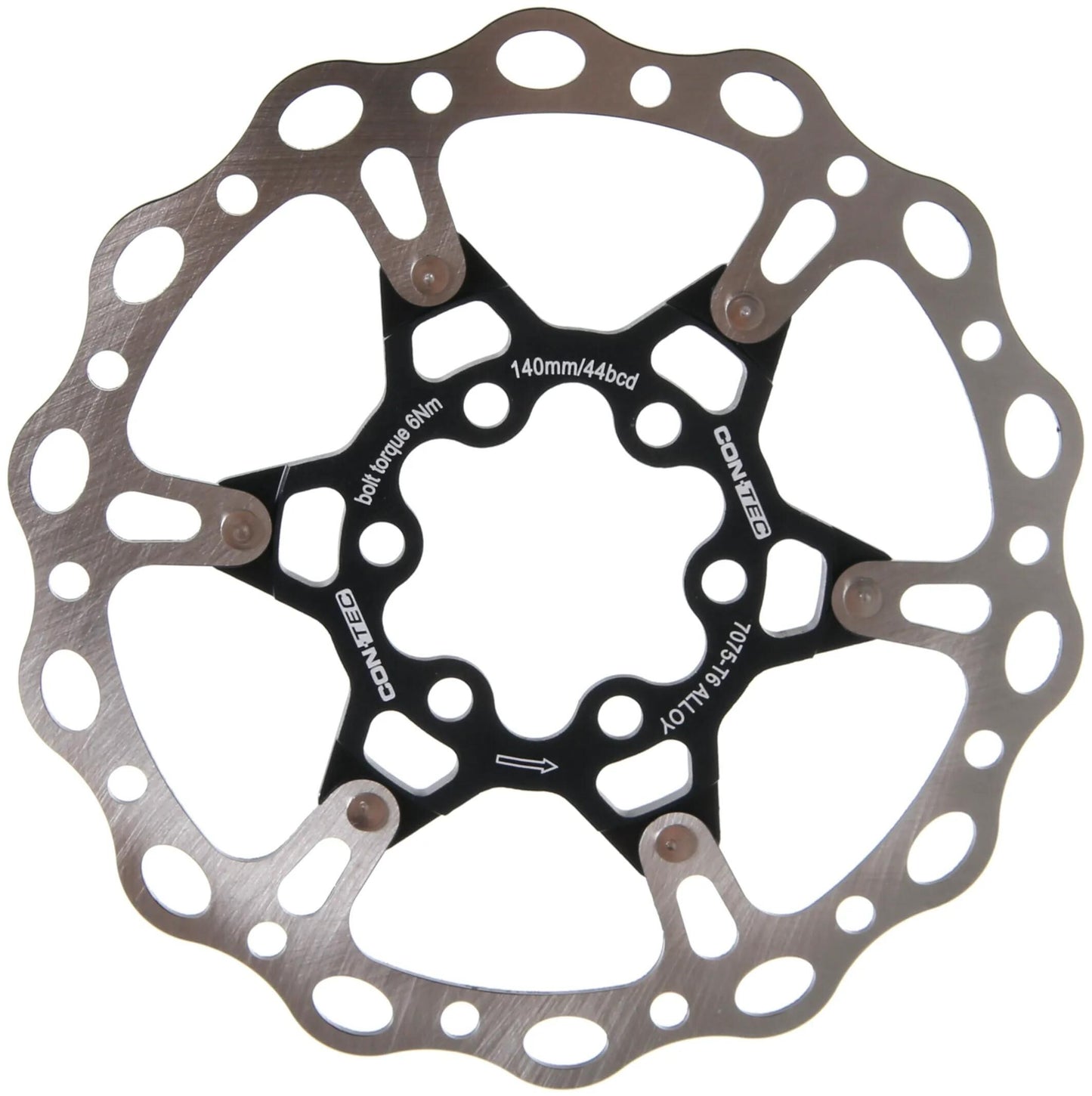 Contec remschijf cdr-hd 2 ct disc br. rotor cdr-hd2 140 mm 2-parts 6-hole