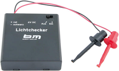 Busch + müller prüfgerät lichtchecker light tester b m lichtchecker light