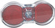 Busch + müller achterlicht toplight flat plus rear light b m toplight plus 80mm oem