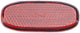 Busch + müller reflector rear reflector b m 312z43pb red
