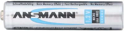 Ansmann accu's maxe rechargeable bat. maxe micro 4 piec.800 mah