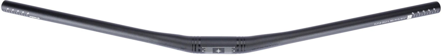 Ergotec stuur low riser bar bar low riser bar 31,8mm