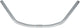Ergotec stuur moon cruiser handlebar moon steel alu-look