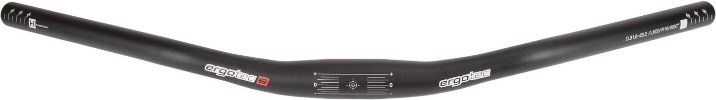 Ergotec stuur lady town handlebar lady town alu