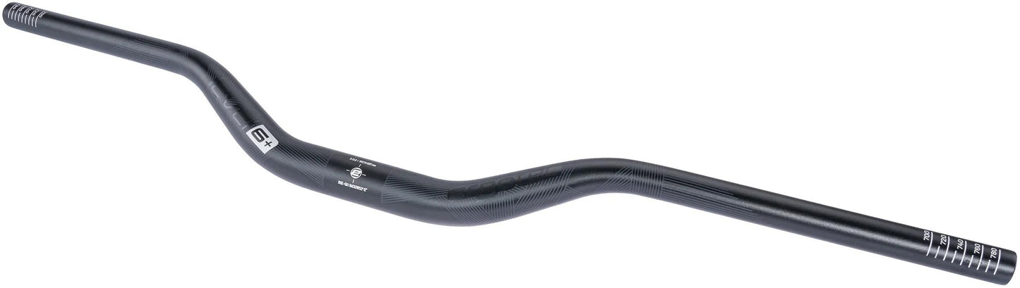 Ergotec lenker riser bar 30-50 riser bar 50 31.8 black level 6+