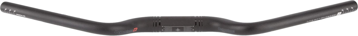 Ergotec Stuurbocht M-Bar S 31,8mm 700 200mm 14g mat zwart