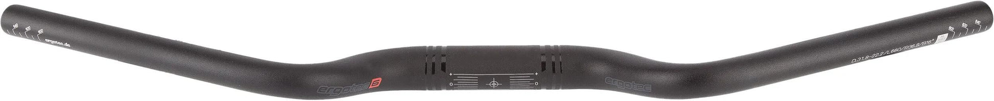 Ergotec Stuurbocht M-Bar S 31,8mm 700 200mm 14g mat zwart