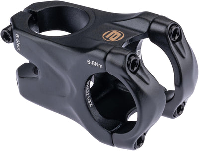 Ergotec stuurpen bass stem bass 31,8mm black gold