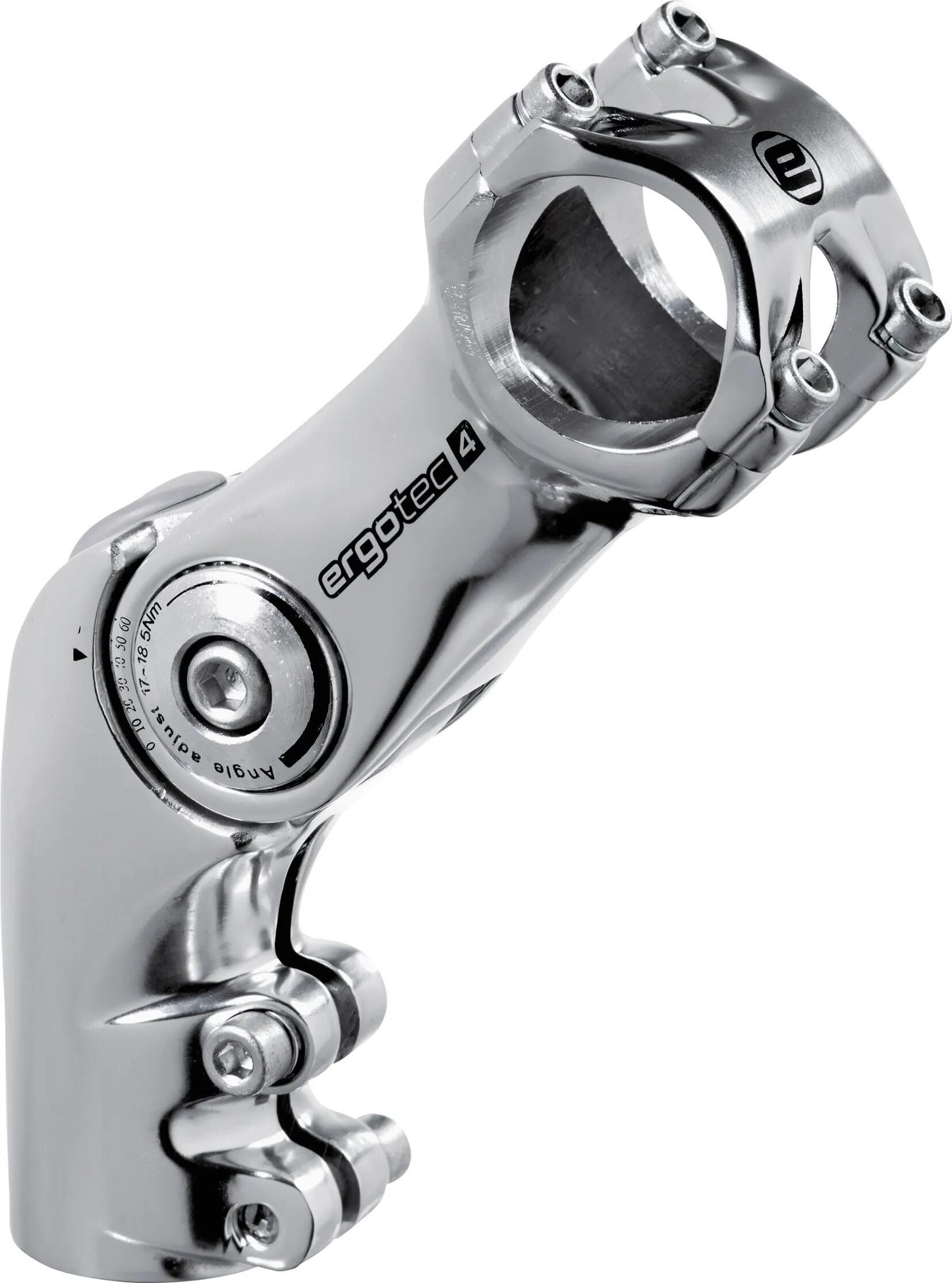 Ergotec stuurpen octopus ahead 50 stem octopus ahead 50 lev.4 90mm sil.