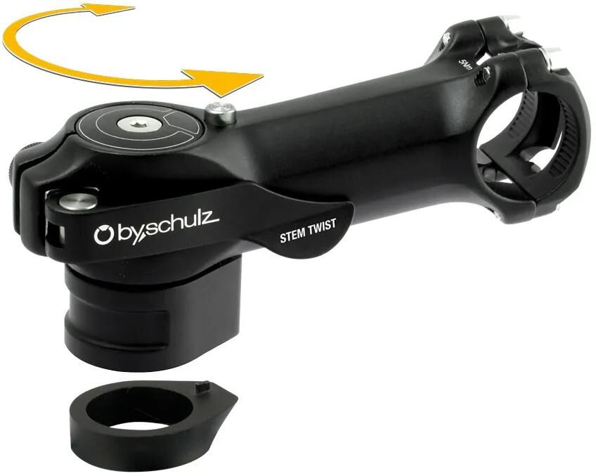 By,schulz stuurpen stem twist sds stem stem twist sds 75 31,8mm,alu,black