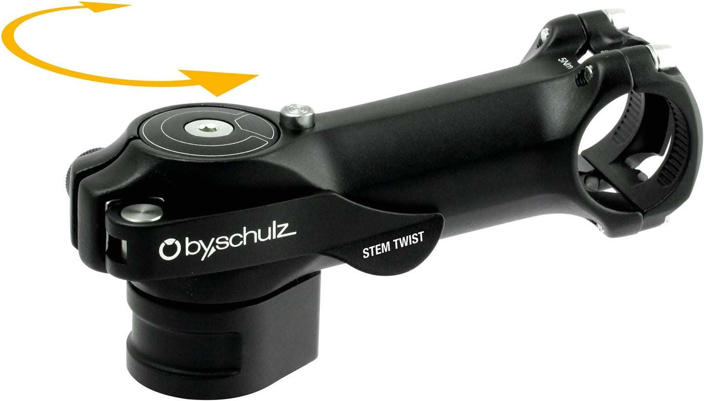 By,schulz stuurpen stem twist sds stem by.schulzstem twist sds 115 31,8mm,alu,black