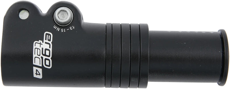 Stuurpen verlenger Ergotec Ahead 3 - 1-1 8 AL6061 T6 - zwart gezandstraald