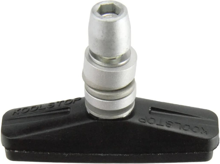 Kool-stop koolstop remschoenen v-brake city pad zwart (2st)