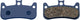 Union schijfremblokset dbp-68 organisch