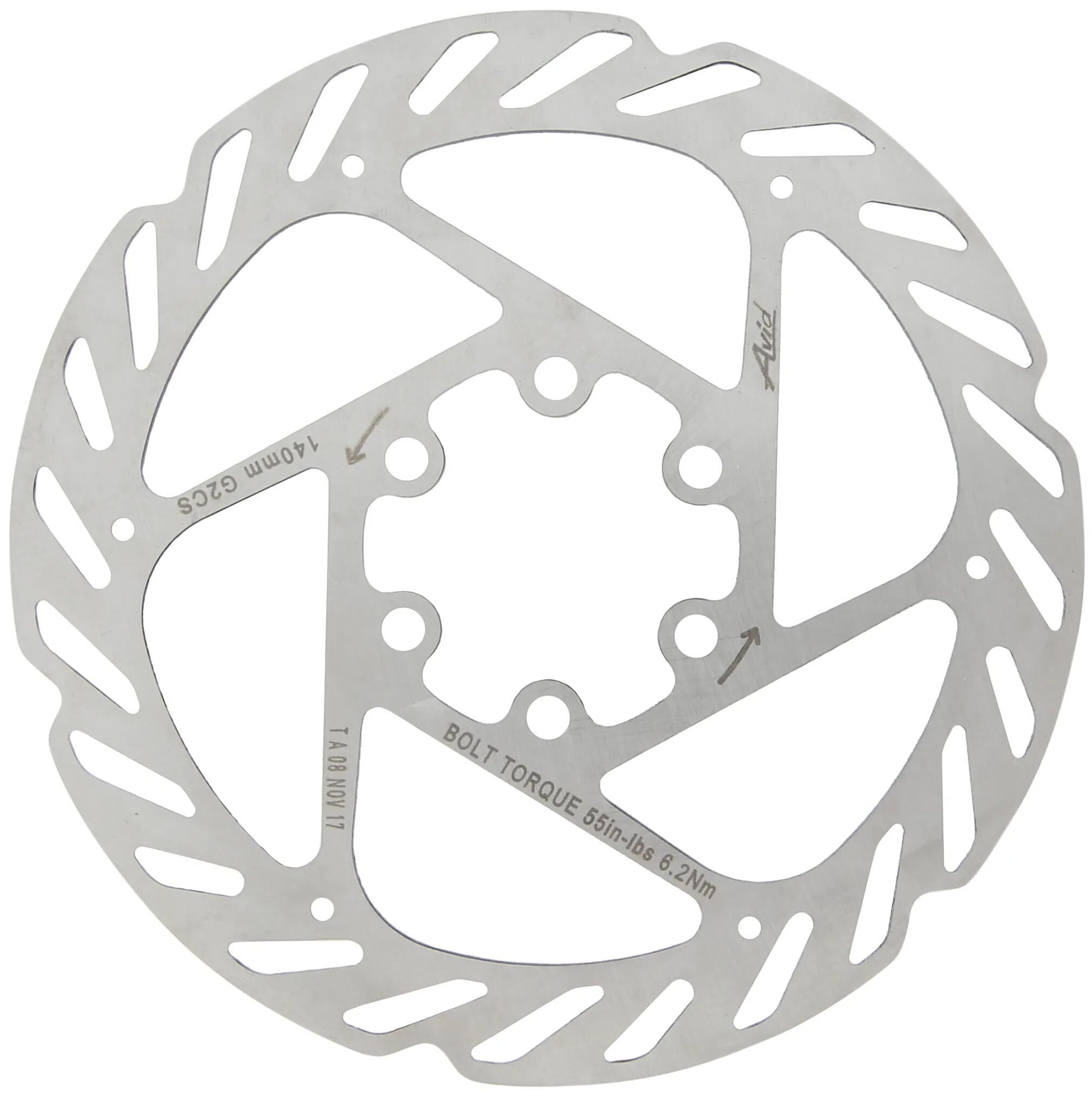 Sram remschijf g2 clean sweep rotor avid g2 clean sweep 140mm