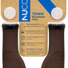 Herrmans handvatset nucore town wave 130 130mm bruin