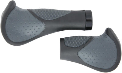 Ergotec handvatset frisco2 140 95mm zwart grijs