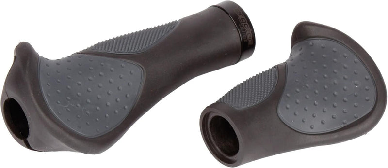 Ergotec handvatten frisco 2 siliconen kort lang zwart grijs