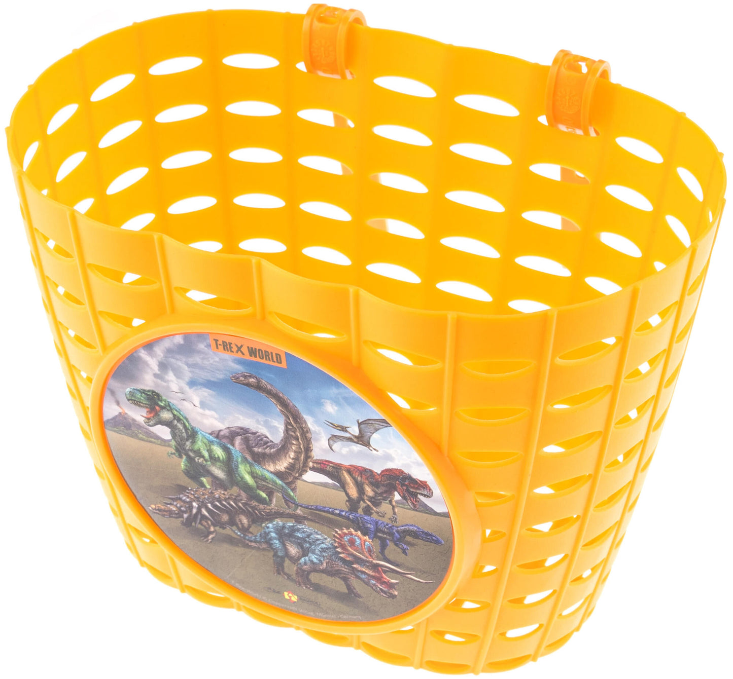 Bike fashion kindermand kids basket t-rex world
