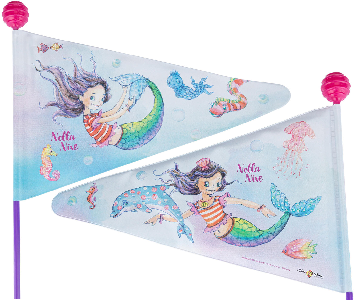 Bike fashion veiligheidsvlag safety flag nella nixe