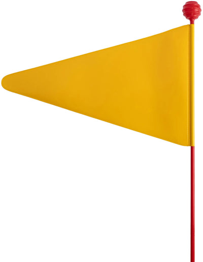 Bike fashion sicherheitswimpel safety flag bike fash. yellow