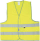 4-act vest reflex vest f.adults size m y