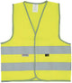 4-act kinder veiligheidsvest reflex vest f.kids size l y