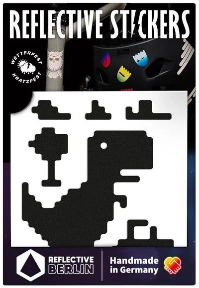 Reflective berlin reflex-sticker decals ref.sticket ref.berlin decals t-rex black
