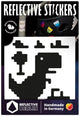 Reflective berlin reflex-sticker decals ref.sticket ref.berlin decals t-rex black