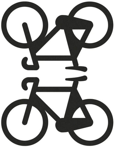 Reflective berlin reflex-sticker decals refl.strip refl.berlin decals bike black
