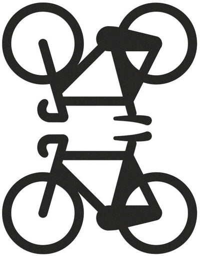 Reflective berlin reflexaufkleber decals refl.strip refl.berlin decals bike black