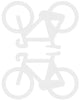 Reflective berlin reflex-sticker decals refl.strip refl.berlin decals bike white
