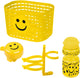 Messingschlager toebehoren korb, glocke, trinkflasche set messingsch.smile basket bell bottle