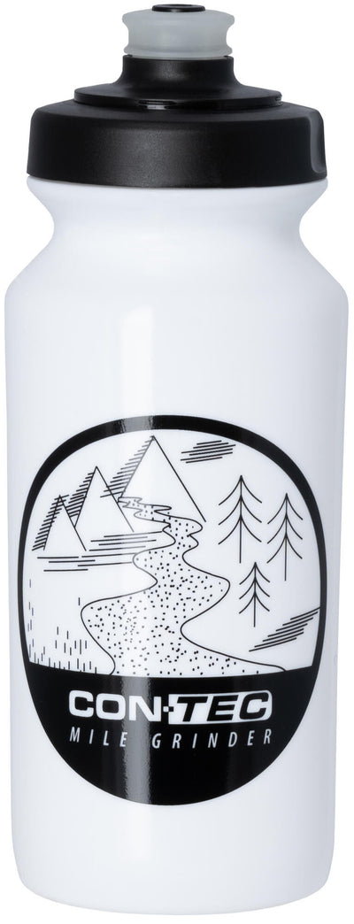 Contec trinkflasche rivers evo mile grinder ct bottle rivers eco mile grinder 500ml white black