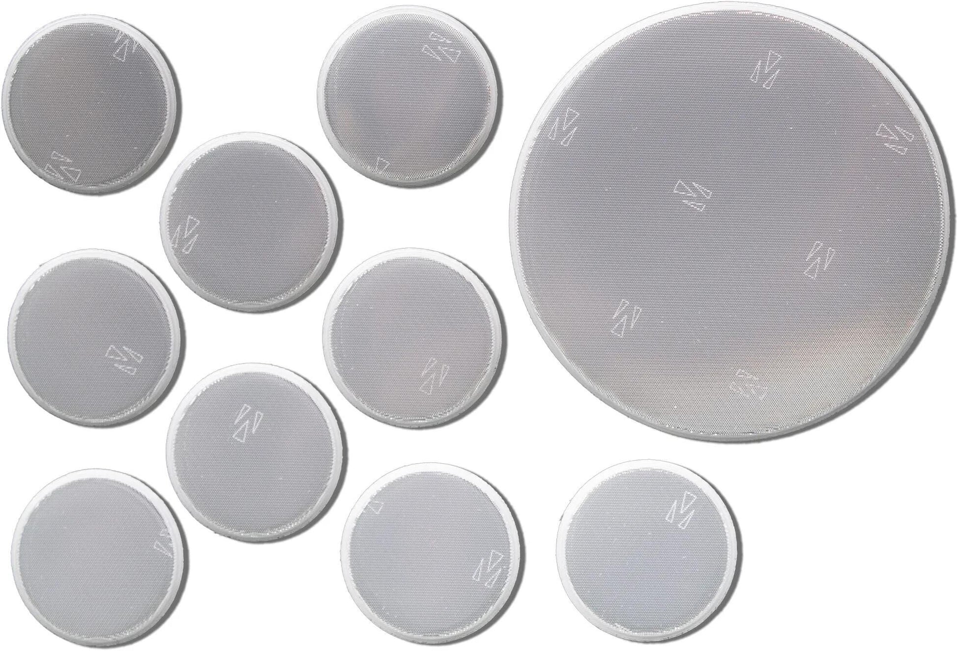 4-act reflex-sticker refl.sticket circles 9pcs.