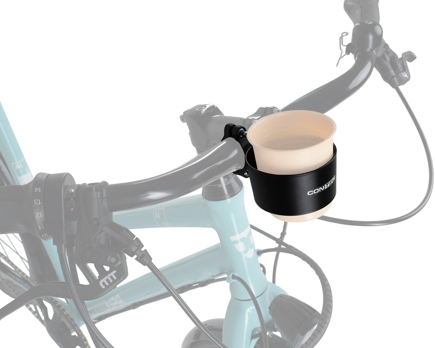 Contec bekerhouder cupper ct cup holder cupper black