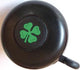 Reich fietsbel kleeblatt bell shamrock brass black