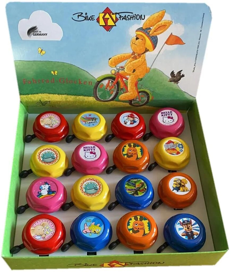 Bike fashion kinder fietsbel bell licence motives sorts