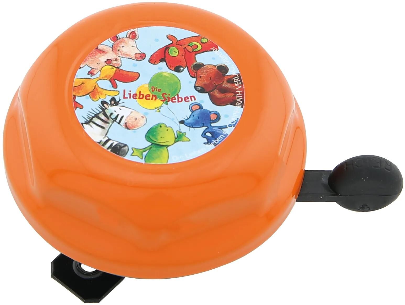 Bike fashion kinder fietsbel bell die lieben sieben orange